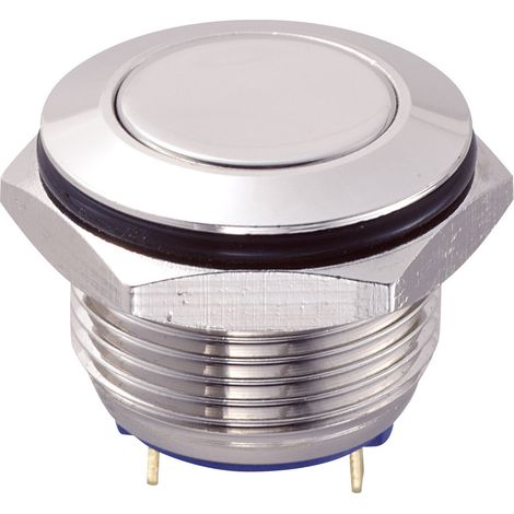 TRU COMPONENTS 701802 GQ16F-10/J/N Vandalismusgeschützter Drucktaster 48 V/DC 2 A 1 x Aus/(Ein) tast (1/3)