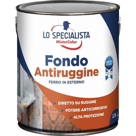 ANTIRUGGINE SOLVENTE GRIGIO LT.2,5