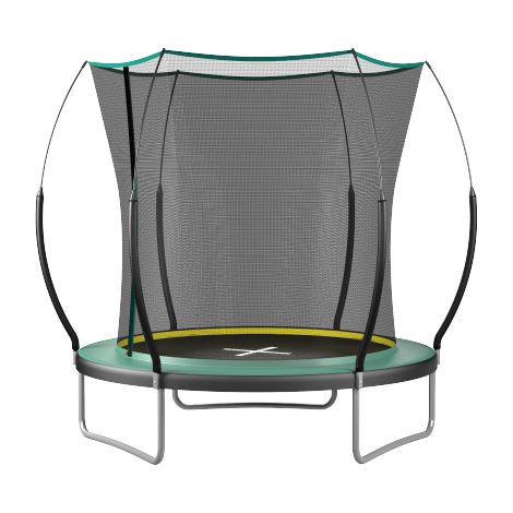 Trampoline sans ressorts Skybound 180 cm - vert
