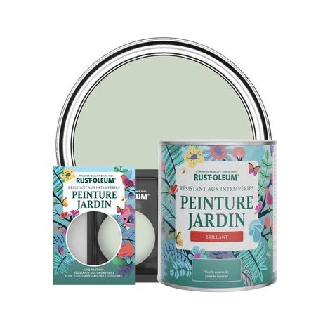 Rust-Oleum Peinture de jardin brillante - Vert Laurier (1/3)