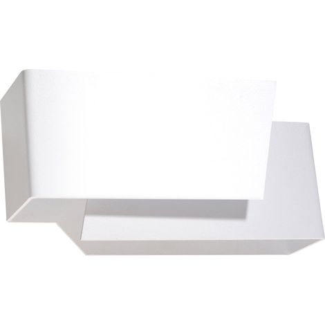 Lámpara de pared blanca Piegare (1/2)