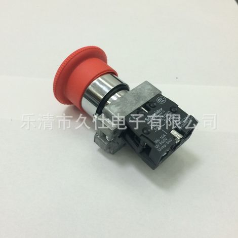 Includes XB2-BS542C mushroom-shaped emergency stop button switch (22mm).