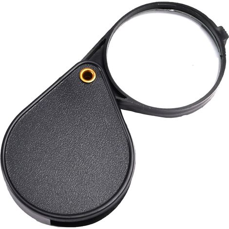 Lupa de bolsillo plegable para lectura con estuche de 60 mm (84010001) (1/5)