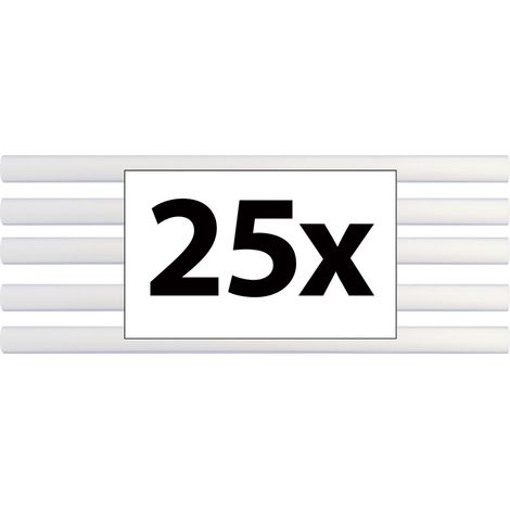 TOOLCRAFT TC-11200X25T Heißklebesticks Ø 11 mm x (L) 200 mm Transparent 500 g 25 St. (1/3)