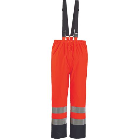 Pantalon de travail haute visibilité HARBOR - Orange Fluo XL - FR (50/52) (1/4)