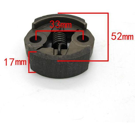 Pièces de moto, taille-haies deux temps, pièces de moteur 32-34cc, courroie d'embrayage.