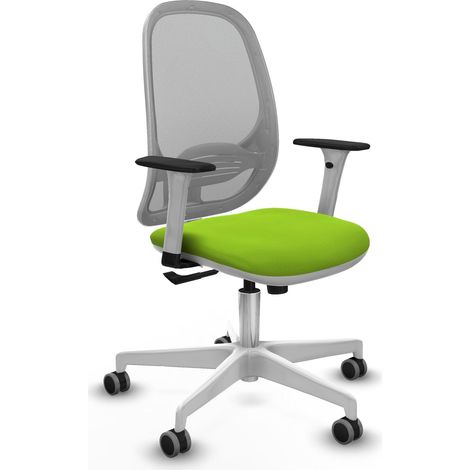 Silla de oficina piqueras y crespo Cilanco cuero sintético pistacho (1/2)