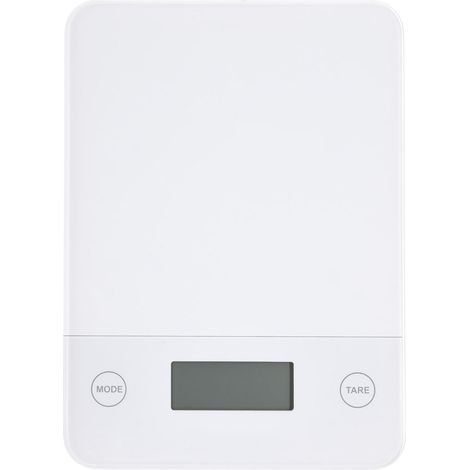 Balanza de cocina electrónica avanzada de 5 kg con pantalla táctil, color blanco. (1/5)