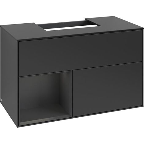 Villeroy & Boch F112HJPD Armoire sous lavabo Finion F11 (1/2)