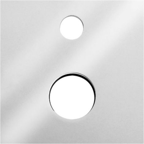PLACCA PER MISC. INCASSO CON DEVIATORE POLAR NOSTRO ART. 272-P045