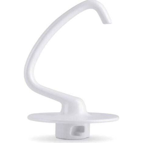 Gancio impastatore di ricambio K45DH compatibile con impastatrici Kitchen-Aid K45 K45SS KSM90 da 4,5 QT con testa inclinabile, accessorio gancio per pane