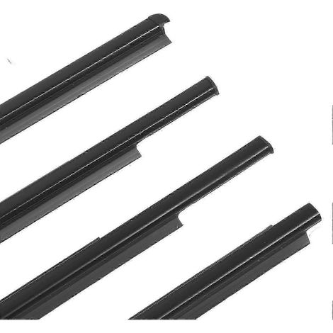 4 joints d'étanchéité de porte 5727A005, garniture de moulure de vitre avant et arrière, remplacement pour Mitsubishi Lancer 2008-2017 SZRH A-GB (1/3)
