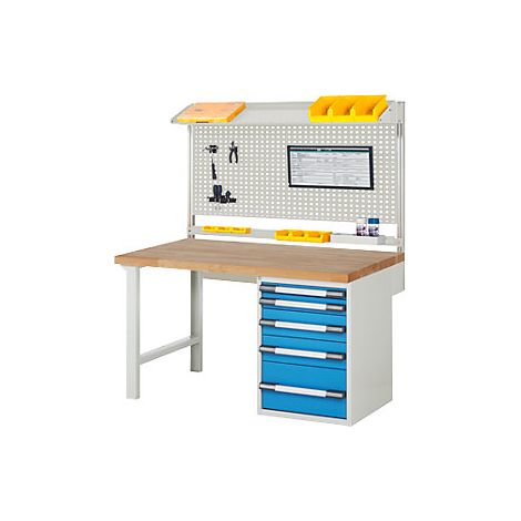 eurokraft pro  Banco da lavoro con sovrastruttura serie 7000 