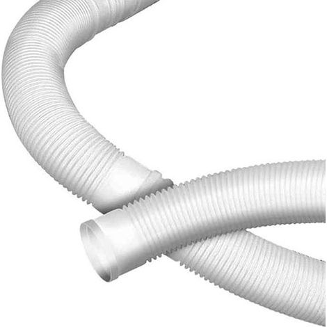 CANNA FUMARIA plastica flessibile IN plastica PPS DN 80 ROTOLO DA 20 MT. TUBO FLEX