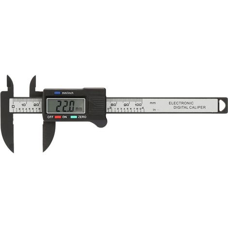 Pied à coulisse numérique, Vernier pratique 100 mm facile à transporter, pour la mesure de bijoux archéologiques, mesure de bricolage à la maison et à l'école (1/5)