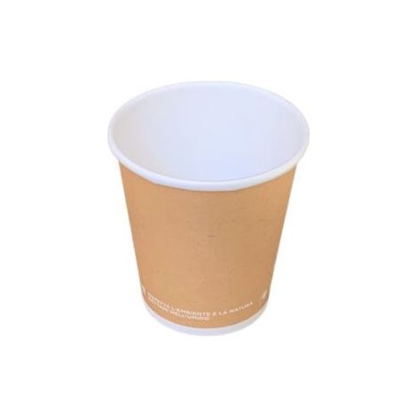 Verre jetable Avana 125 ml - 50 pièces - Ecobioshopping