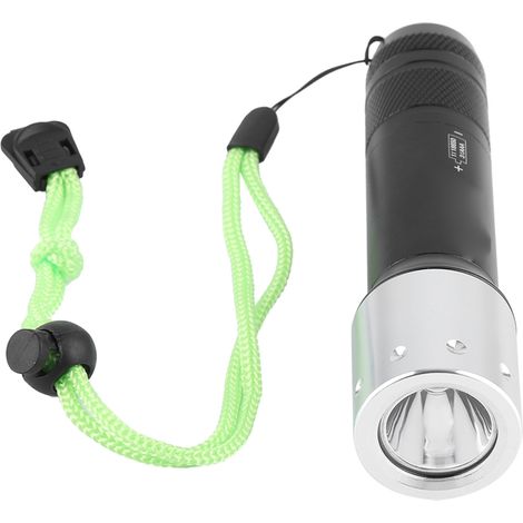 Tragbare, wasserdichte LED-Taucherlampe aus Aluminium, 3 einstellbare Modi, Unterwasserbeleuchtung für den Außenbereich, wasserabweisend. (1/5)