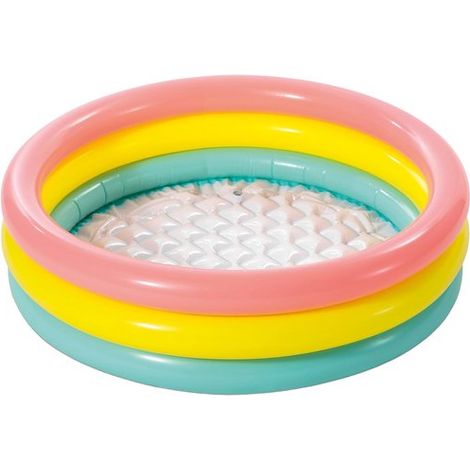 Aufblasbares Poolspielzeug, Babybecken, 86 cm × 25 cm (bunt)