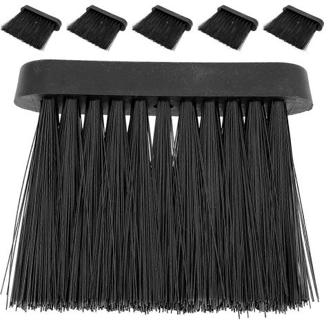 Lot de 6 têtes de brosse de rechange pour le nettoyage de cheminée, compatibles avec l'outil de nettoyage du foyer et les accessoires pour poêles à bois. Entretien des poêles à bois (1/5)