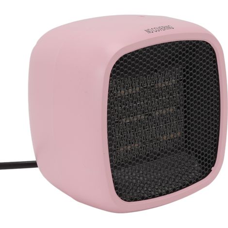Mini chauffage d'appoint électrique portable pour bureau ou maison, rose, 220 V (UE)