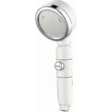Pommeau de douche universel portatif à pression (blanc) (1/5)