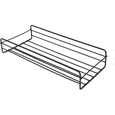 Etagère de salle de bain Punch-Free, Organisateur Rangement Douche en Acier Inoxydable, Multi-Function Storage Rack pour Toilette, Dortoir et Cuisine (noir) (1/4)