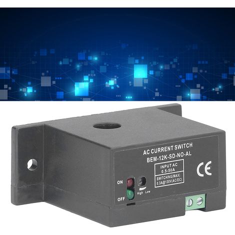 Interrupteur de détection de courant alternatif/transformateur de courant BERM® normalement ouvert (1/5)