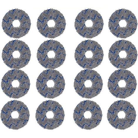 Tampons de nettoyage pour aspirateur Deebot X1 Omni/turbo T10 Turbo Chiffons de nettoyage lavables Remplacement de chiffon de nettoyage (1/3)