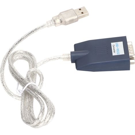 Convertisseur USB RS232 DB9 Mâle avec Puce PL2303 pour Windows, Linux, Mac - Adaptateur Série Universel (1/5)