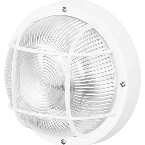 Ledvance Applique da Parete Esterno Bianco E27 IP44 190 mm Vetro e PP (1/3)