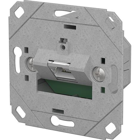 METZ CONNECT Anschlussdose RJ45 LSA++ UP0 metallisch 130E371200-I