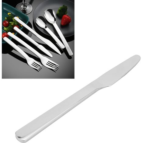 Couteau de Table en Acier Inoxydable 304 pour Enfants - Ustensiles de Cuisine pour Steak, Maison et Restaurant