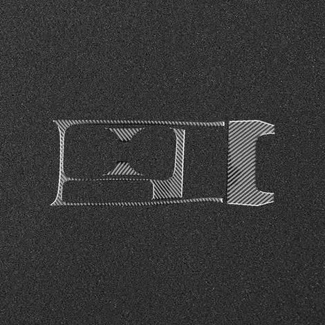 Suitable for Honda Civic 9th generation (left-hand drive) for ages 12-15. Decorative sticker for cup holder made of flexible carbon fiber. (1/5)