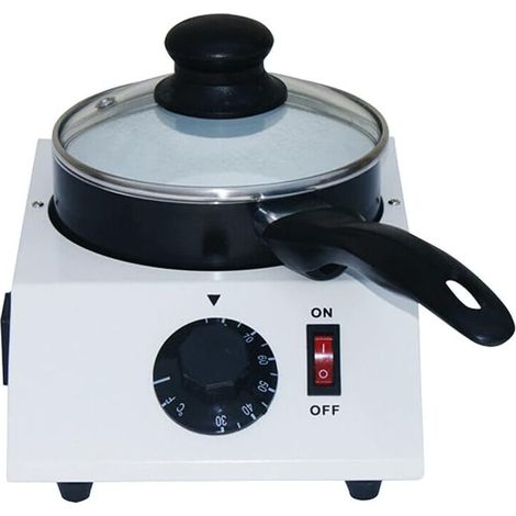 Fondoir électrique de chocolat de pot de fusion de chocolat avec la machine de fonte de chocolat de contrôle de température de pot en céramique