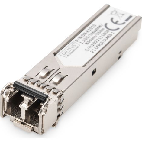 Transceiver Industrial Mini GBIC (SFP) Modulo Digitus 1.25Gbps 0.55km [DN-81010] (1/4)