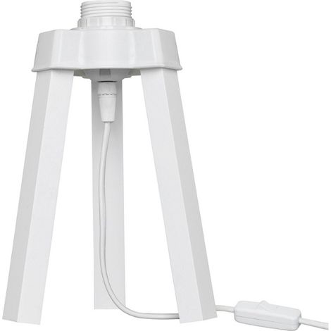 Lampada da tavolo bianca 15.5 x 22.5 cm