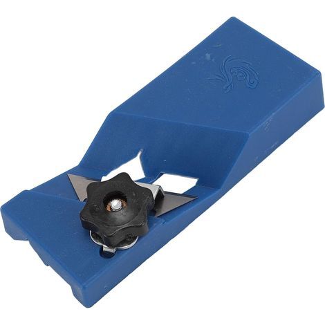 Pialla per smussare a doppia scanalatura con bordo quadrato, pialla ad angolo di 45 gradi, utensile da taglio per la lavorazione del legno per vari progetti (1/3)