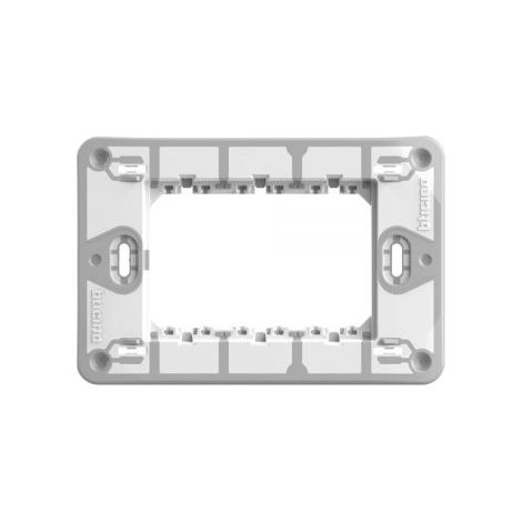 Bticino MatixGo Supporto 3 moduli - fissaggio con viti - J4703