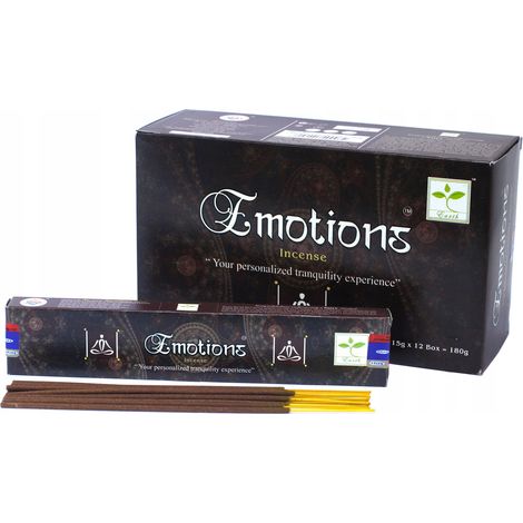 Varitas de incienso Satya 15g Emotions Herbs de Kurpie (1/3)