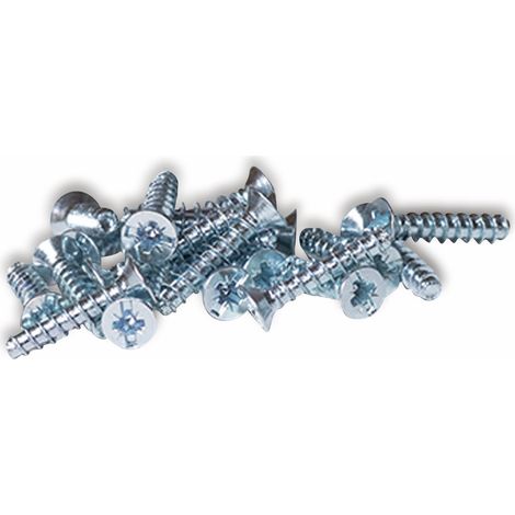 Tornillos f-tronic e152 15 mm acero 100 unidades