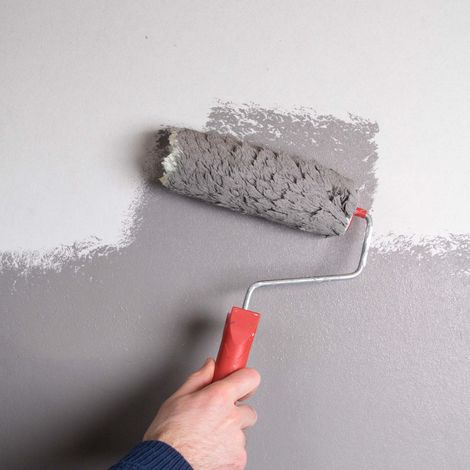 Rouleau de fibre de verre lisse pré-peinte 75g/m² 2500 x 100cm Blanc - Couvrance 25m² - Revêtement Isolant, Rénovation Et Protection Des Murs (1/5)