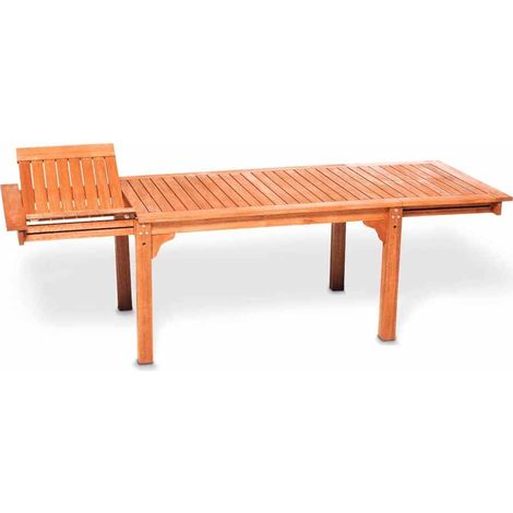 Seitenausziehtisch 150(185/220)x90cm Eukalyptus