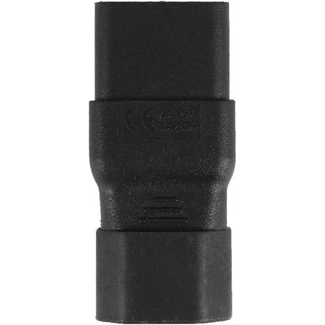 Adaptateur secteur PDU/UPS IEC C14 mâle vers C19 femelle, connecteur IEC C19 vers C14 unique WHBYV (1/4)