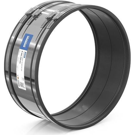 Adaptateur de flexible CR type 2B CSC 430 (405-430 mm), jusqu'à 2,5 bar, EPDM / V2A
