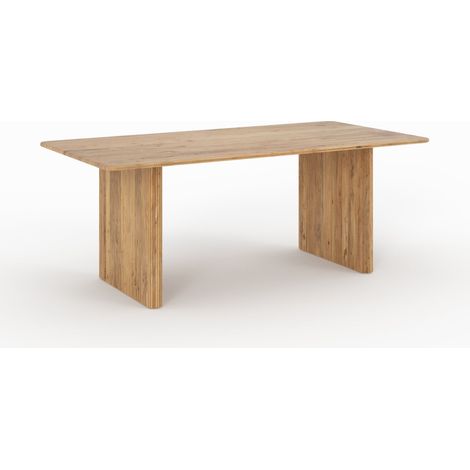 Mesa rectangular de madera de acacia para 8 personas - Andrea