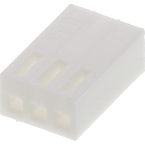 Molex Buchsengehäuse-Kabel Polzahl Gesamt 3 Rastermaß: 2.54 mm 22012031 1 St. Bag