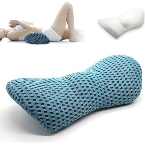 Coussin Lombaire - Soutien Lombaire Ergonomique pour Chaise Bureau Voiture Maison Bureau - 1 Pièce (1/4)