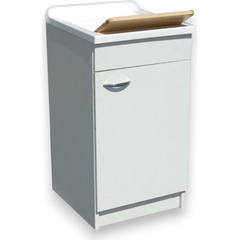 Mobile lavatoio bagno panda a una anta - 50x50xH85 cm (1/2)