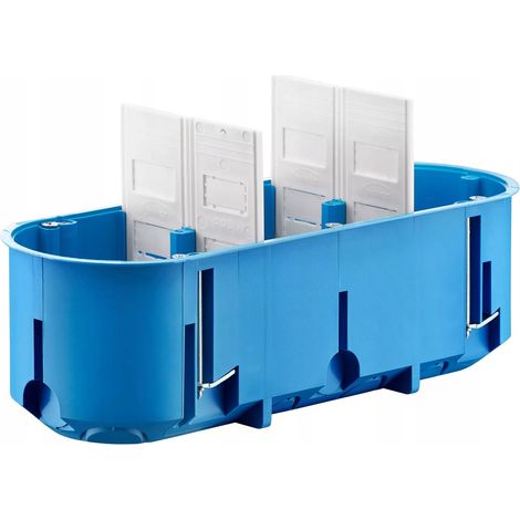 Scatola per pareti cave 3x60mm, multibox profonda (1/4)