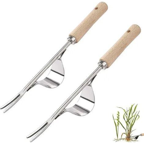 Gardening tools for stainless steel hand weeding and gardening weeder (1/3)